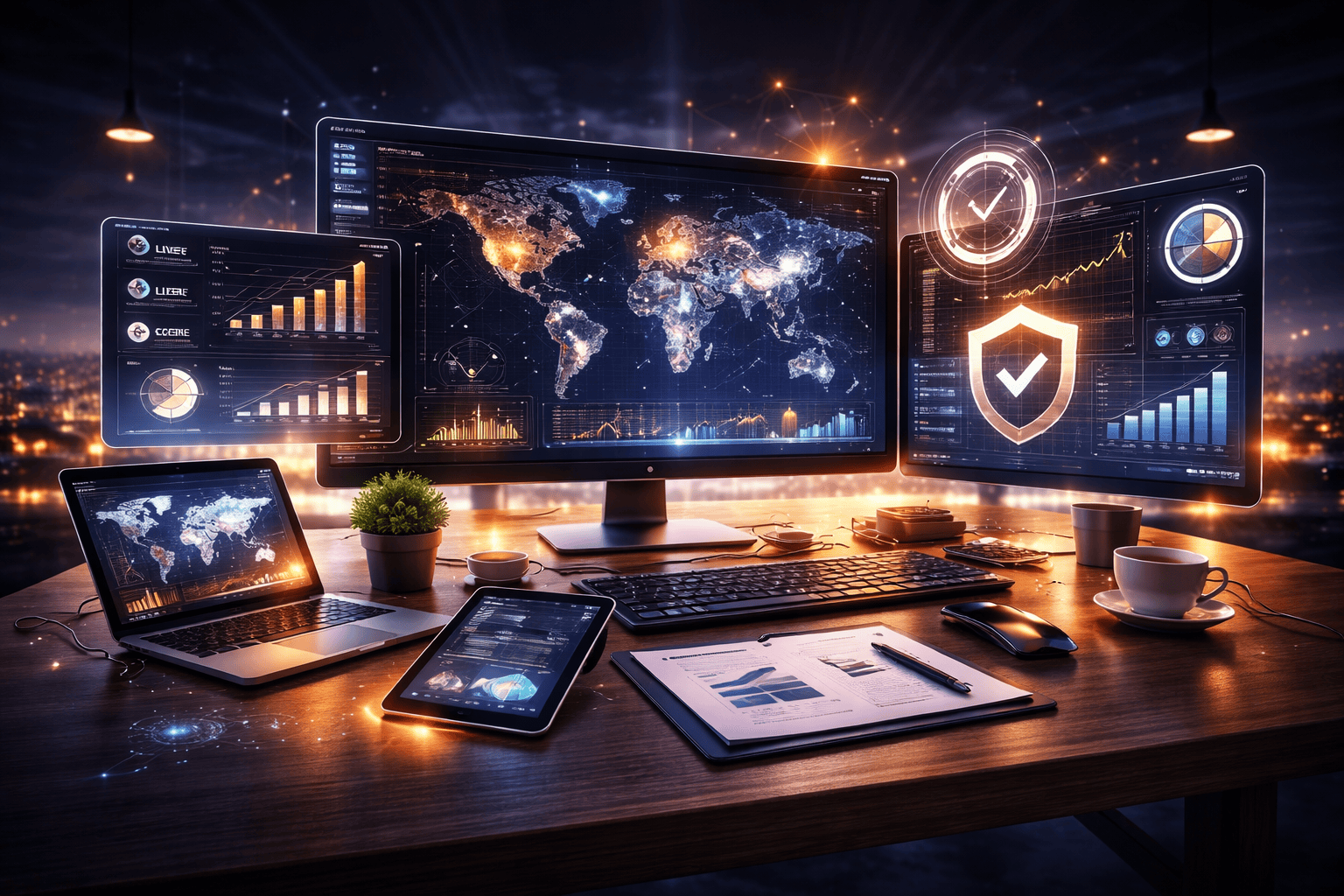 business continuity - real time monitoring